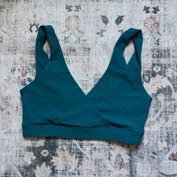 Beyond Yoga Spacedye Sports Bra Teal - M - Picture 1 of 3